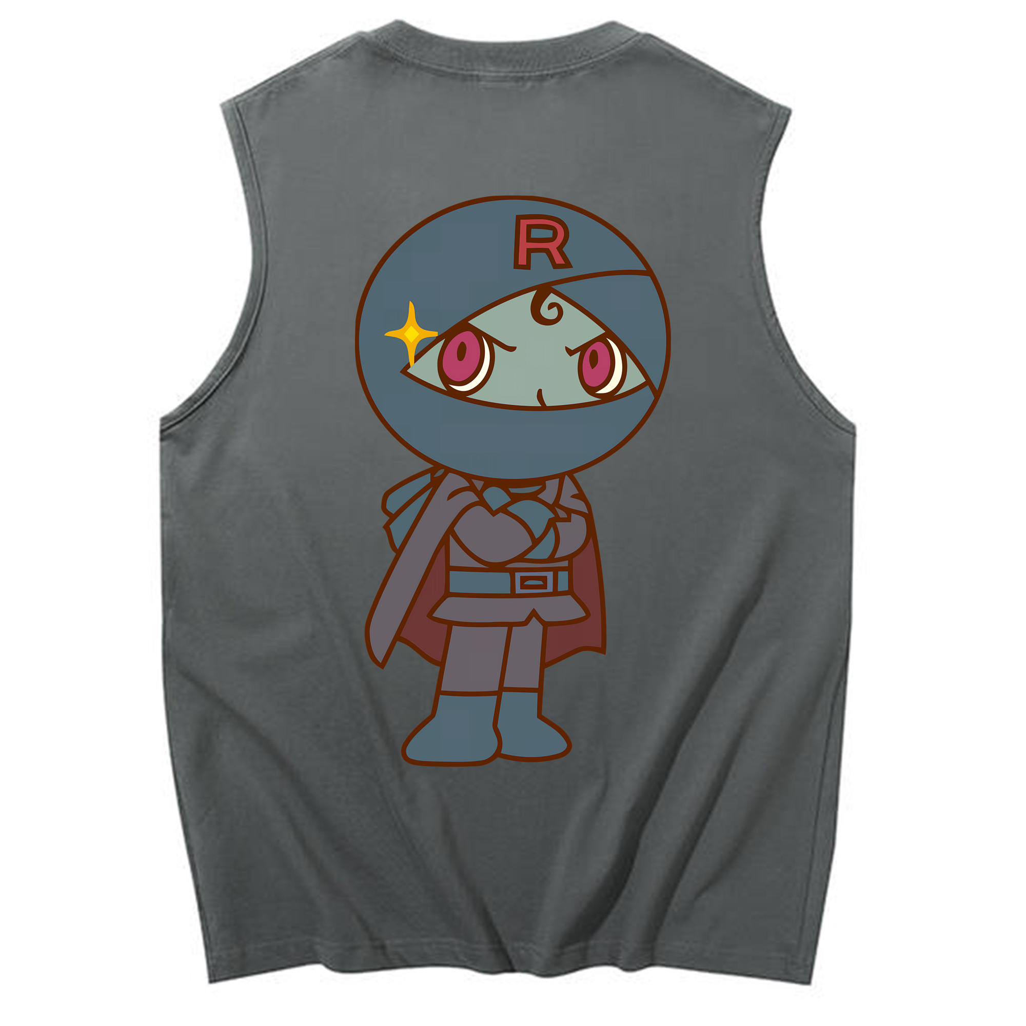 （画像用） アンパンマン Anpanman コットン100％タンクトップ（背面プリント）